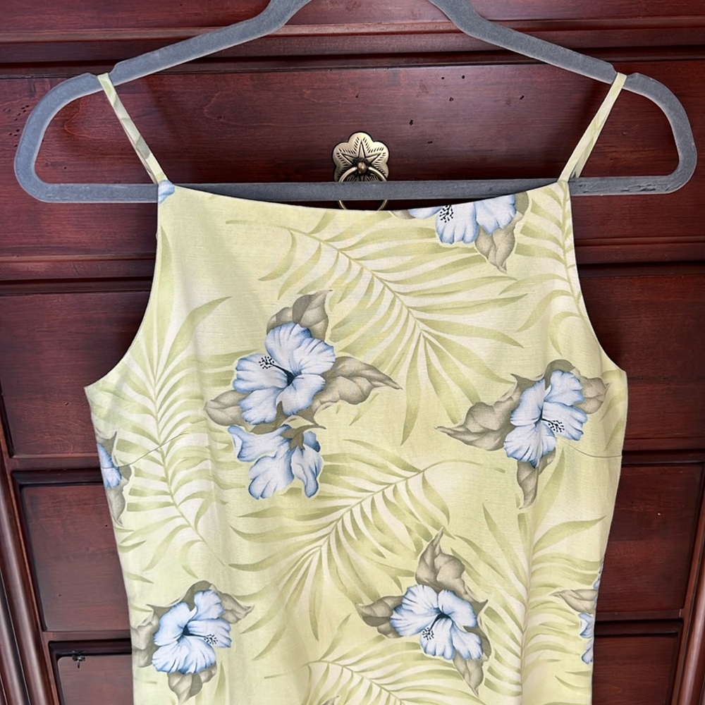 Tommy Bahama Hawaiian Floral Maxi Dress Size 6